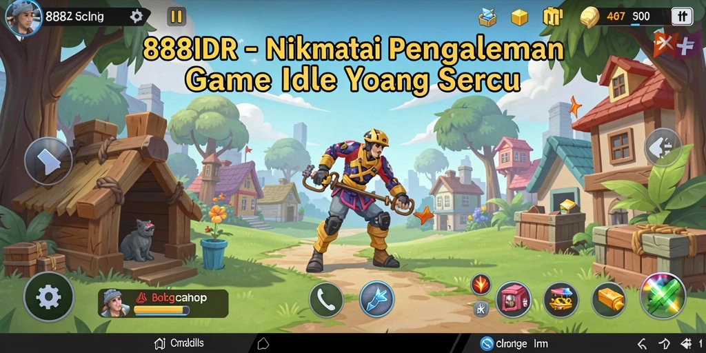 Screenshot utama menampilkan gameplay memukau dari 888IDR.