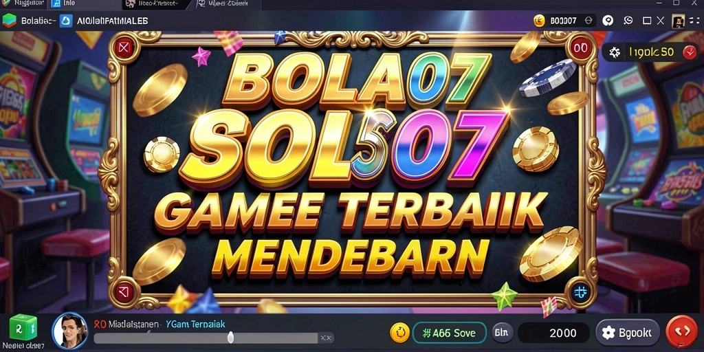 Tampilan gameplay BOLA07 yang menarik dan penuh warna.