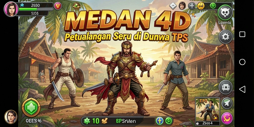Tampilan gameplay MEDAN4D yang mendebarkan dan penuh aksi.