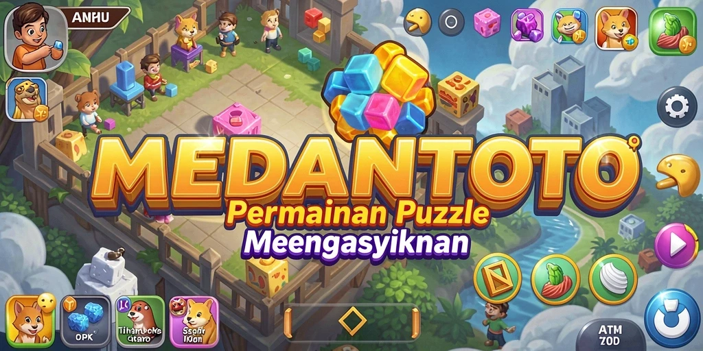 Tampilan gameplay seru dan menantang dalam MEDANTOTO.