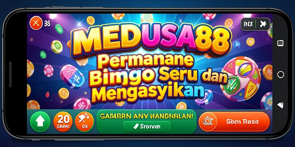 Tangkapan layar gameplay Bingo MEDUSA88 yang mengasyikkan.