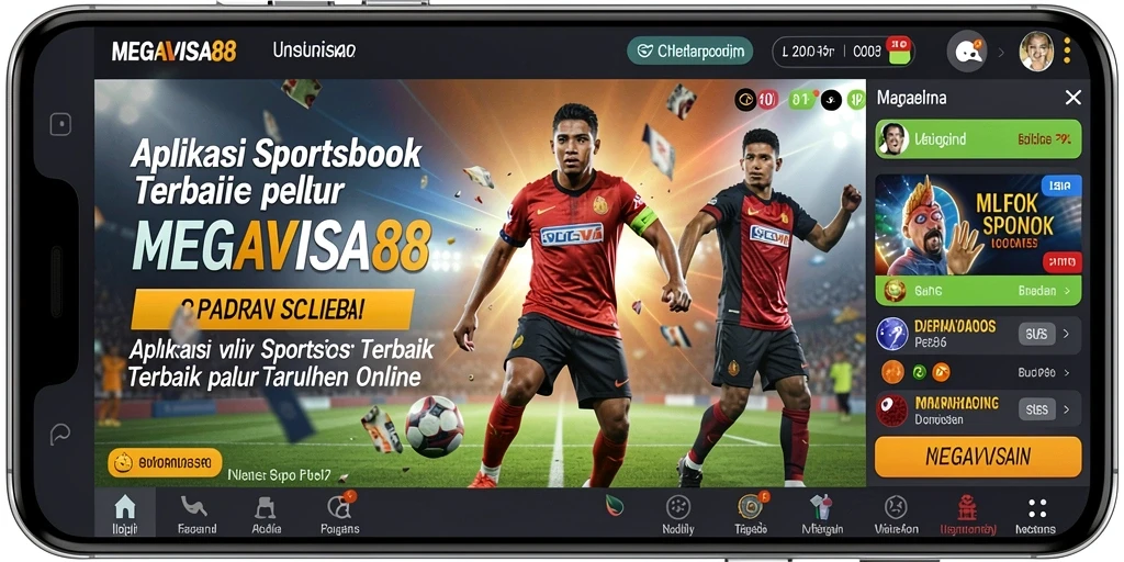 Tampilan screenshot MEGAVISA88 menunjukkan antarmuka taruhan yang menarik dan intuitif.
