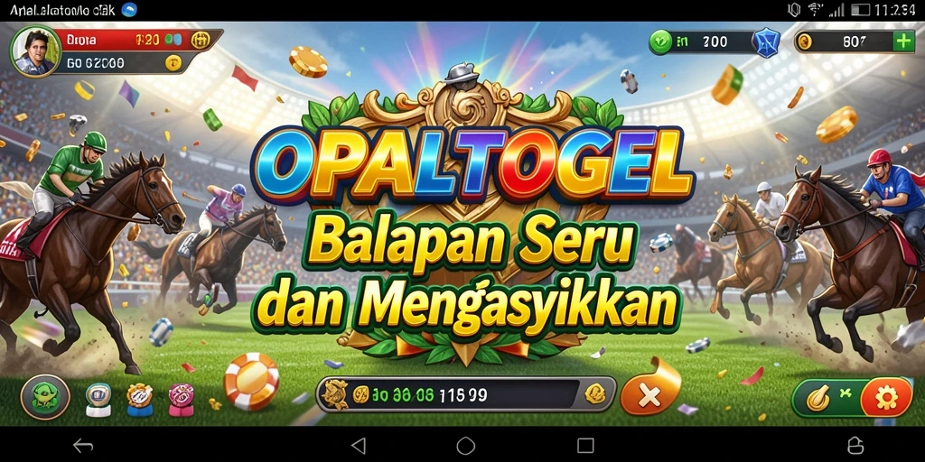 Tangkapan layar OPALTOGEL menampilkan aksi balapan yang mendebarkan.