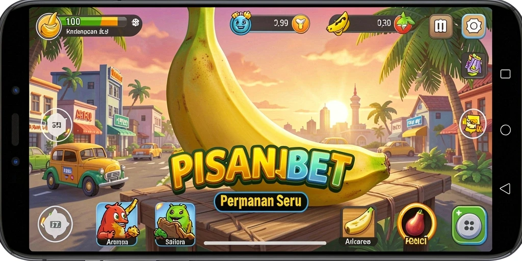 Screenshot gameplay PISANGBET menampilkan pengalaman seru bermain Arcade.