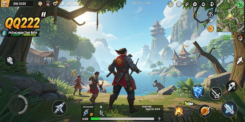 Tampilan gameplay yang menunjukkan petualangan seru di dunia terbuka.