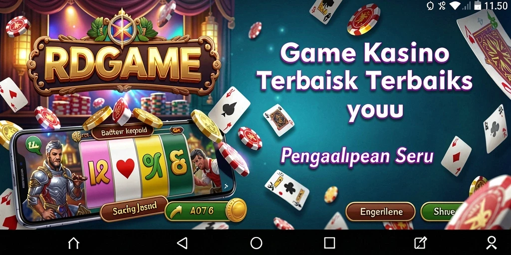 Gameplay RPGAME menampilkan aksi Kasino yang mendebarkan dan grafis yang menawan.