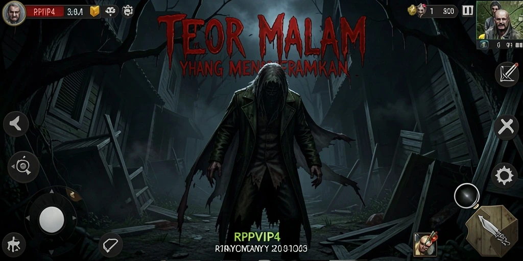 Gameplay menyeramkan saat terjebak dalam kegelapan.