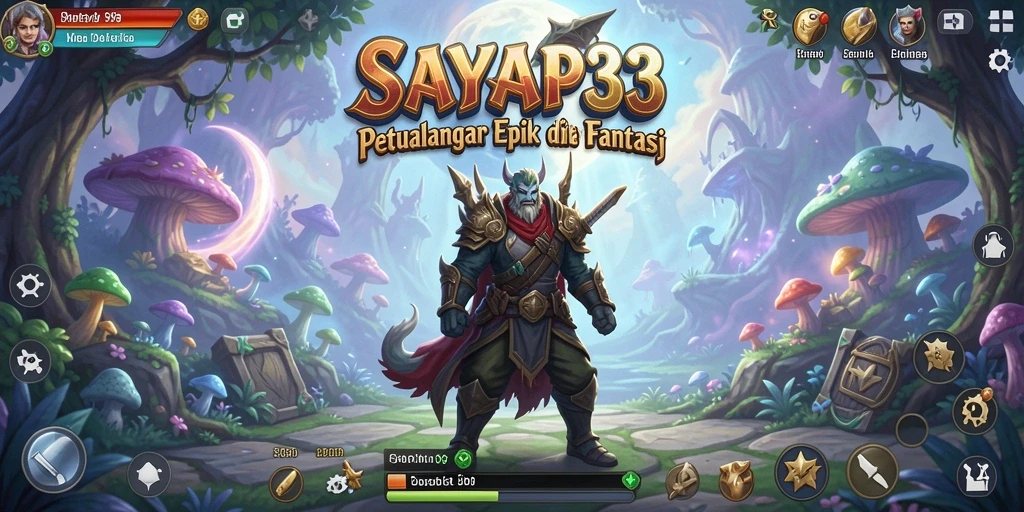 Tampilan gameplay SAYAP33 yang seru dan menawan.