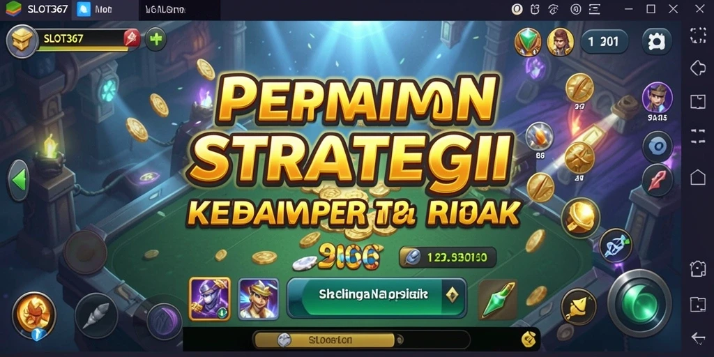 Tampilan screenshot utama SLOT367 menampilkan momen strategis yang seru.
