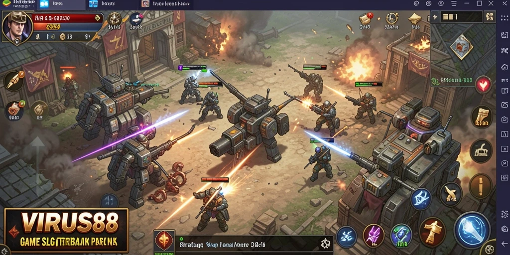 Tampilan gameplay SLG yang menarik dan penuh strategi.